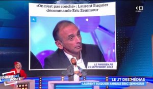 ONPC : Laurent Ruquier annule Éric Zemmour, les chroniqueurs réagissent !