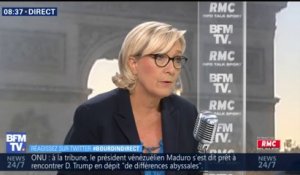 Clip de Nick Conrad: "Il y a un développement de la violence gratuite en France", estime Marine Le Pen