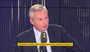 "Je suis prêt à ouvrir une réflexion sur le travail du dimanche l'année prochaine" affirme Bruno Le Maire