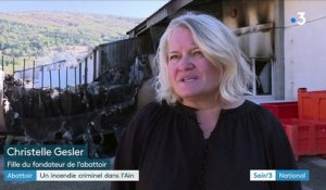 Ain : l'abattoir Gesler ravagé par un incendie