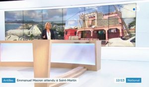 Antilles : les habitants de Saint-Martin attendent Emmanuel Macron de pied ferme