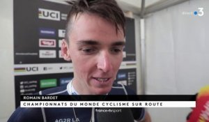 Mondiaux de Cyclisme / Romain Bardet :"J'espérais le retour de Julian dan le final"