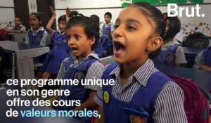 En Inde, des écoles enseignent le "bonheur" à leurs élèves à New Delhi