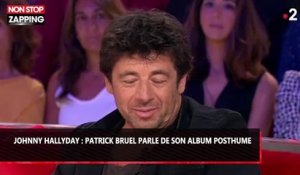 Album posthume de Johnny Hallyday : Pour Patrick Bruel, le rockeur "n'a jamais chanté comme ça" (vidéo)