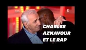 Charles Aznavour a inspiré les rappeurs qu'il qualifiait d'héritiers des poètes