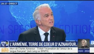 "En Arménie, Charles Aznavour, c'est plus qu'une icône", témoigne Alain Terzian