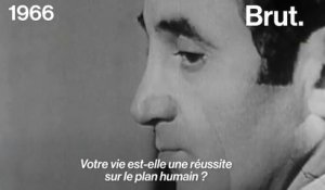 Des amours, des "emmerdes", des combats… Retour sur la vie de Charles Aznavour