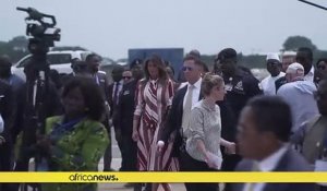 Tournée africaine de Melania Trump : en ce moment au Ghana