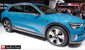 Mondial de l'auto 2018 : l'Audi e-Tron dans tous ses détails