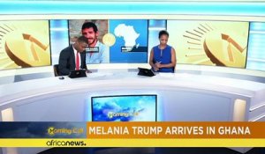 Melania Trump en visite au Ghana [The Morning Call]