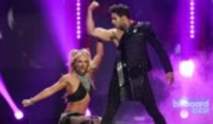 Britney Spears Salsa Dances to Shakira & Maluma's 'Chantaje' | Billboard News