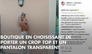 PHOTOS. Adixia tout en transparence : retour sur ses clichés les plus sexy