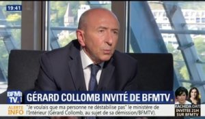 "J'ai essayé, de manière très loyale ,de mener la politique qui était faite", assure Gérard Collomb