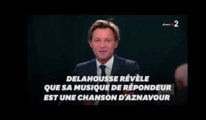 Pendant l'hommage à Aznavour, Delahousse révèle un détail personnel lié à "Emmenez-moi"