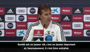 8e j. - Lopetegui : "Bale est un joueur clé pour le Real"