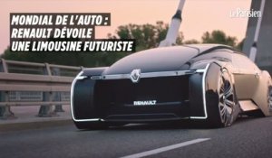 Mondial de l'auto : Renault dévoile une limousine futuriste