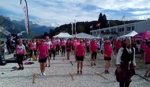 Festival dragon boat à Annecy : elles pagaient pour soutenir la lutte contre le cancer du sein
