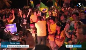 Brésil : l'extrême droite est en tête du premier tour de la présidentielle