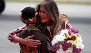 Melania Trump commence sa tournée africaine au Ghana [No Comment]