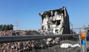 Antoing demolition centrale electrique 10.10.2018