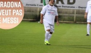 Maradona se fâche contre Messi