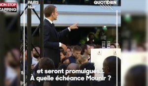 Quotidien : quand Emmanuel Macron reprend sèchement un Secrétaire d'État (vidéo)