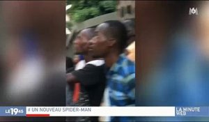 Dakar : À l'image de Mamoudou Gassama, un homme vient en aide à une jeune fille à deux doigts de tomber d'un immeuble - Vidéo