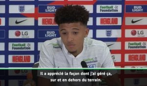 Angleterre - Sancho : "J'ai senti qu'il fallait que je parte à Dortmund"