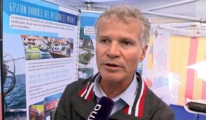 Frédéric Bachet retrace les actions du Parc Marin de la Côte Bleue.