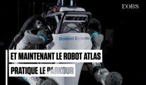 Et maintenant le robot Atlas pratique le parkour avec dextérité
