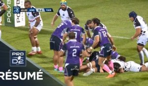 PRO D2 - Résumé Angoulême-Vannes: 42-12 - J8 - Saison 2018/2019