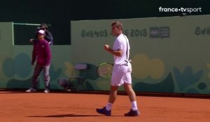 JOJ 2018 / Tennis : Le passing gagnant d'Hugo Gaston !