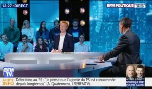 Pour Adrien Quatennens (LFI), "Edouard Philippe doit en avoir marre des petites phrases de Macron. Je pense qu'il vaut mieux que ça"