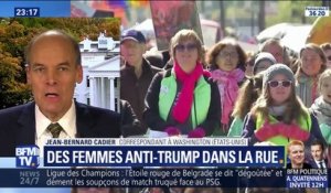 Etats-Unis : des femmes anti-Trump dans la rue