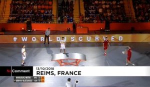 La finale de la coupe du monde de teqball à Reims