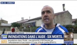 Inondations dans l'Aude: "À deux heures du matin, je sors du lit et je me retrouve les pieds dans l'eau"