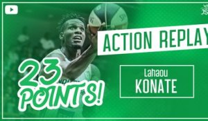 23 points et 28 d'éval pour le capitaine Lahaou Konaté !