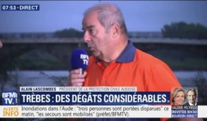 Inondation dans l'Aude: la protection civile assure "une assistance socio-psychologique"