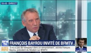 François Bayrou considère que "l'Etat n'entend plus ce que le terrain lui dit"