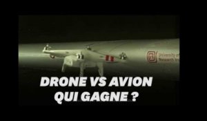 Voici les dégâts que peut causer l'impact d'un drone sur l'aile d'un avion