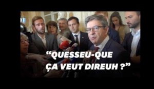 Jean-Luc Mélenchon se moque de l’accent d’une journaliste