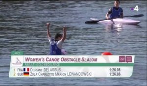 JOJ / Canoë-Kayak : Doriane Delassus remporte l'or !