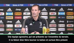 9e j. - Allegri : "Piatek est une grosse surprise"