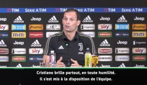 Juventus - Allegri : "Ronaldo est à la disposition de l'équipe"