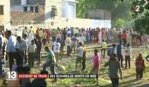 Inde : un accident de train cause la mort de dizaines de personnes