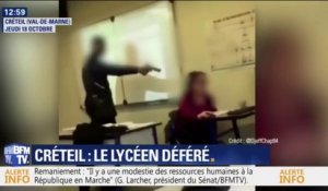 "Tu me mets présent." À Créteil, un lycéen menace sa prof avec une arme