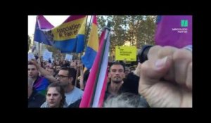 Contre l'homophobie, ils lèvent le poing à Paris
