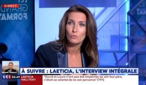 Pourquoi l'interview de Laeticia Hallyday sur TF1 n'était pas en direct