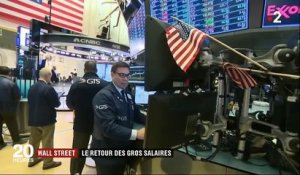 États-Unis : le retour des salaires XXL à Wall Street