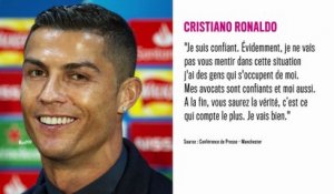 Cristiano Ronaldo accusé de viol, il assure être un "exemple"